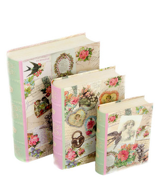 Three vintage postcards boxes Sale - Tri-Coastal Design