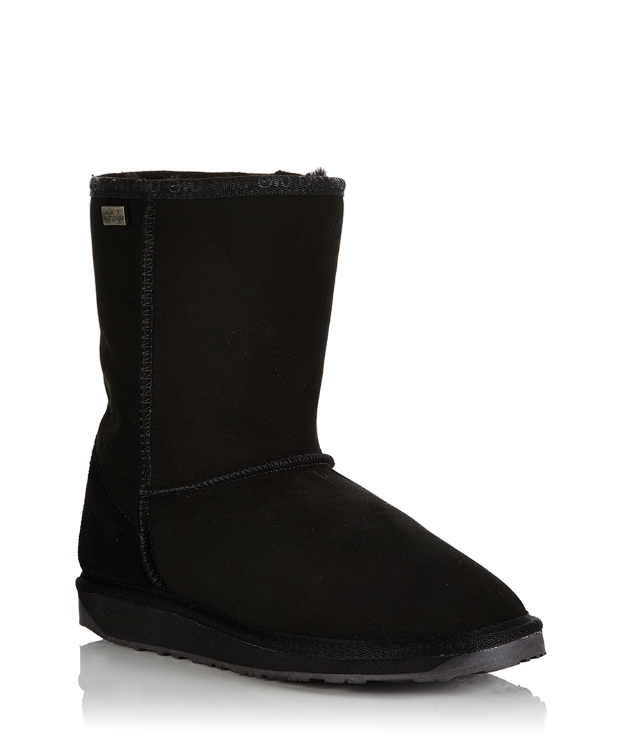 mens sheepskin boots emu australia s stinger black sheepskin boots mens sheepskin boots emu australia s stinger black sheepskin boots