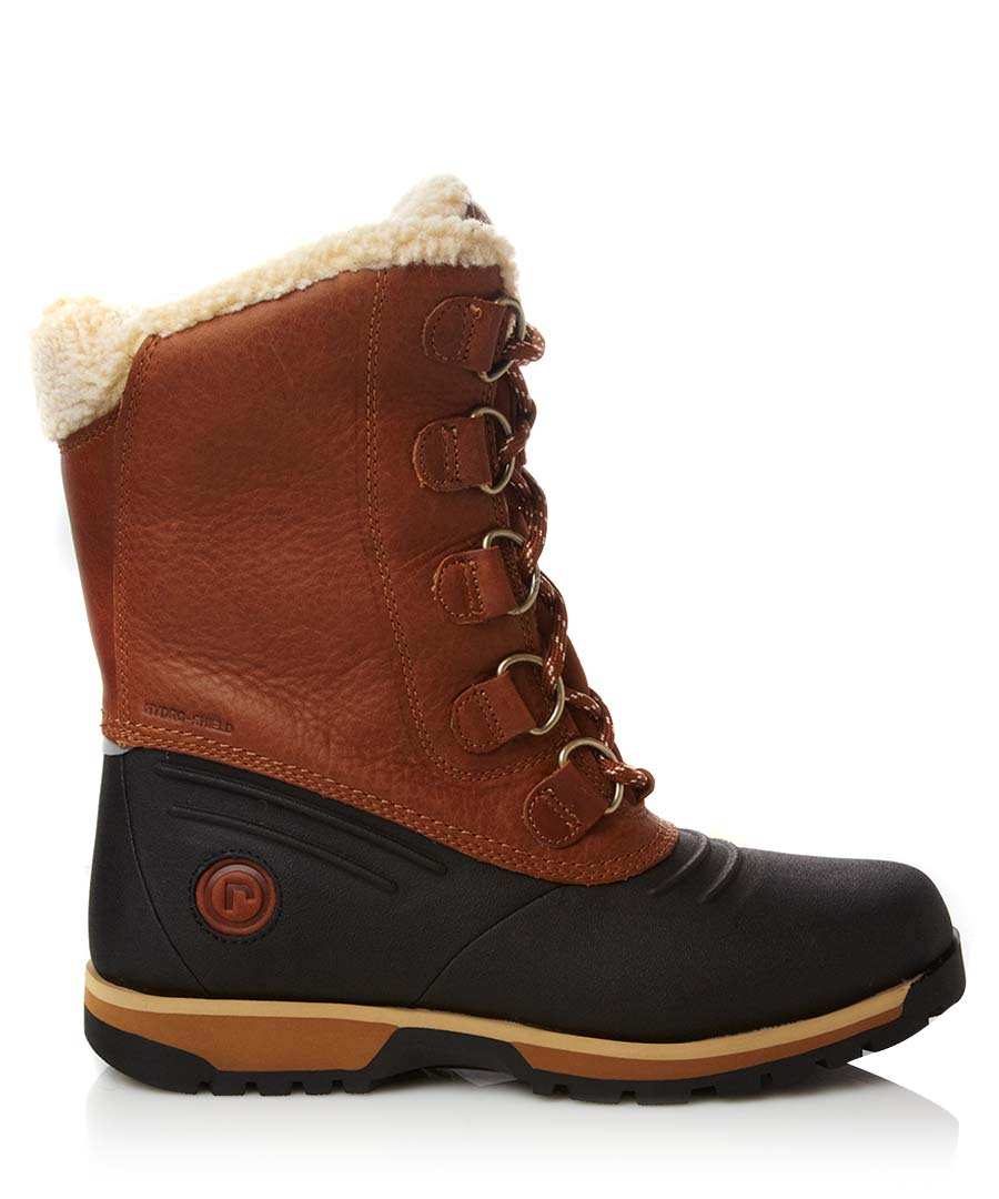 Rockport Brown leather snow boots, Designer Footwear Sale