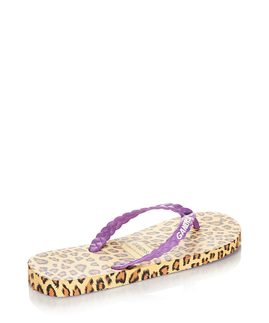 xiniu Summer Bow Leopard Print Beach Flip Flops Women Slippers Flat Woman Slip on Flats Female 