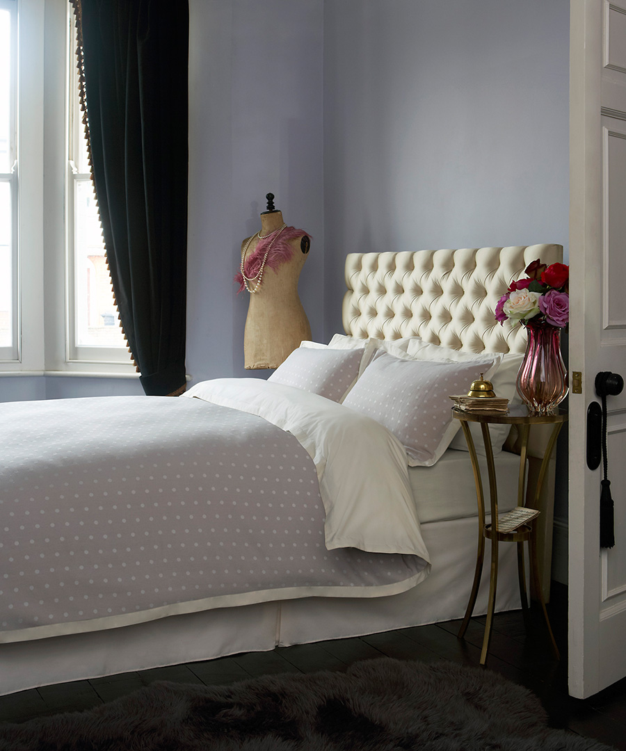 Home Ditton Hill: Bed Linen Jasmine king duvet set in natural