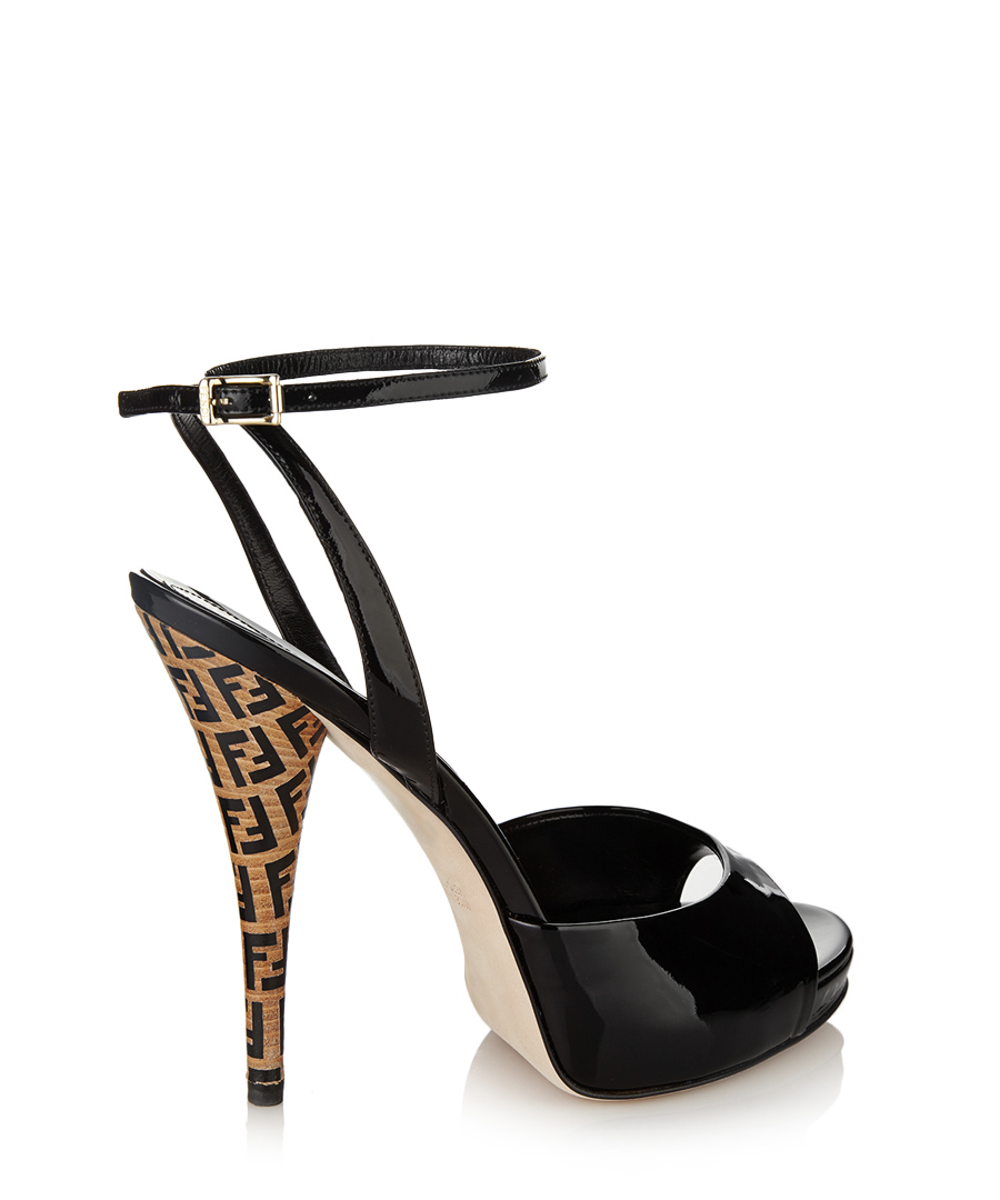 fendi high heels fendi black leather strappy high heels designer footwear fendi high heels fendi black leather strappy high heels designer footwear