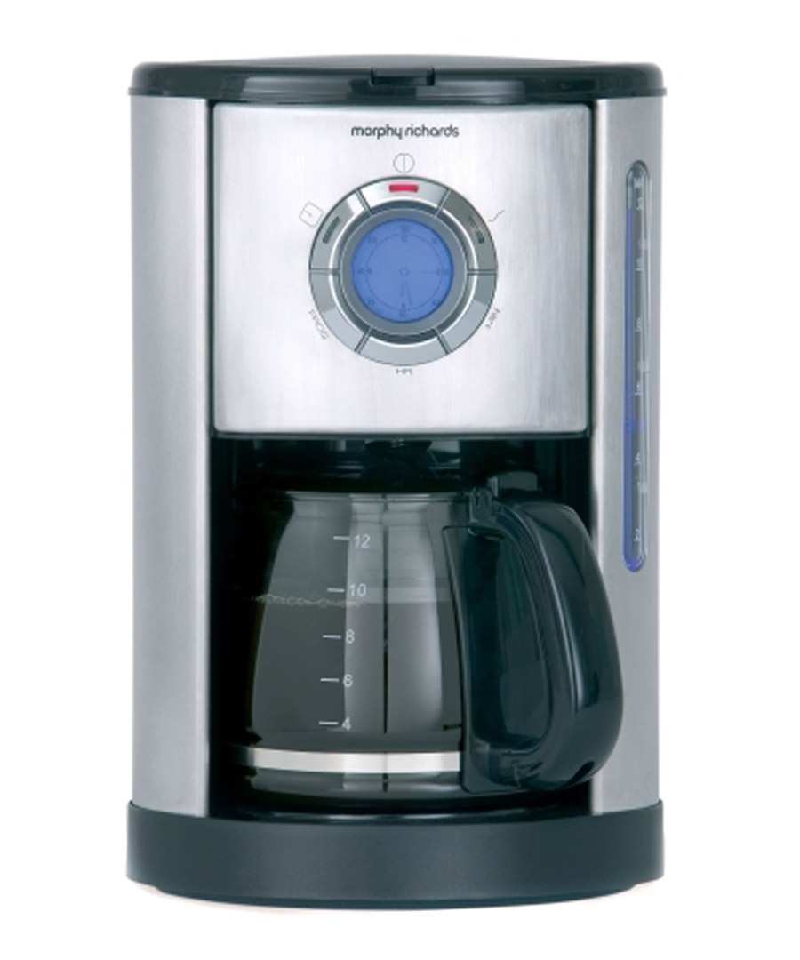 Accents Filter Coffee Maker in Silver Sale - Morphy Richards