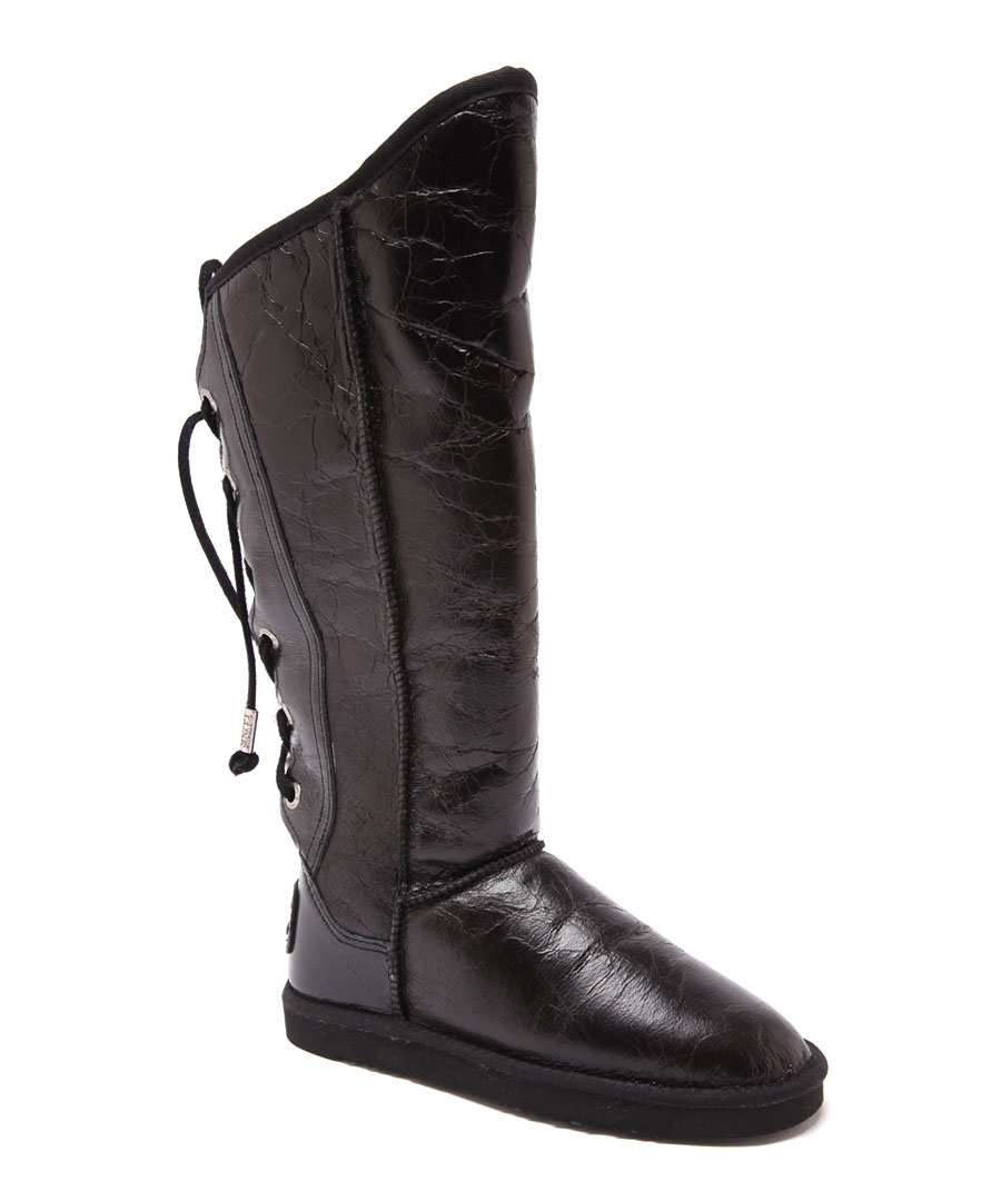 Dita Dist black leather boots Sale - Australia Luxe